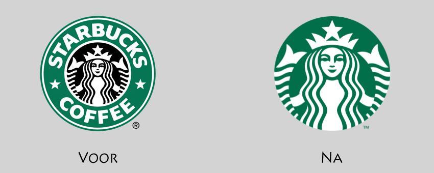 starbucks oud nieuw logo