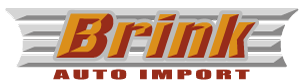 Logo Brink Autoimport is ontwikkeld door Reclamebureau Grafiek