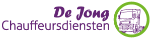 Logo De Jong Chauffeursdiensten is ontwikkeld door Reclamebureau Grafiek