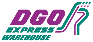 Logo DGO Warehouse is ontwikkeld door Reclamebureau Grafiek