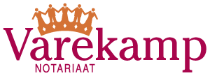 Logo Varekamp Notariaat is ontwikkeld door Reclamebureau Grafiek